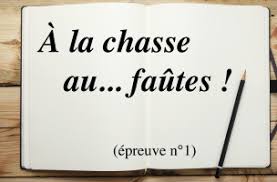 faute cours de français fautes