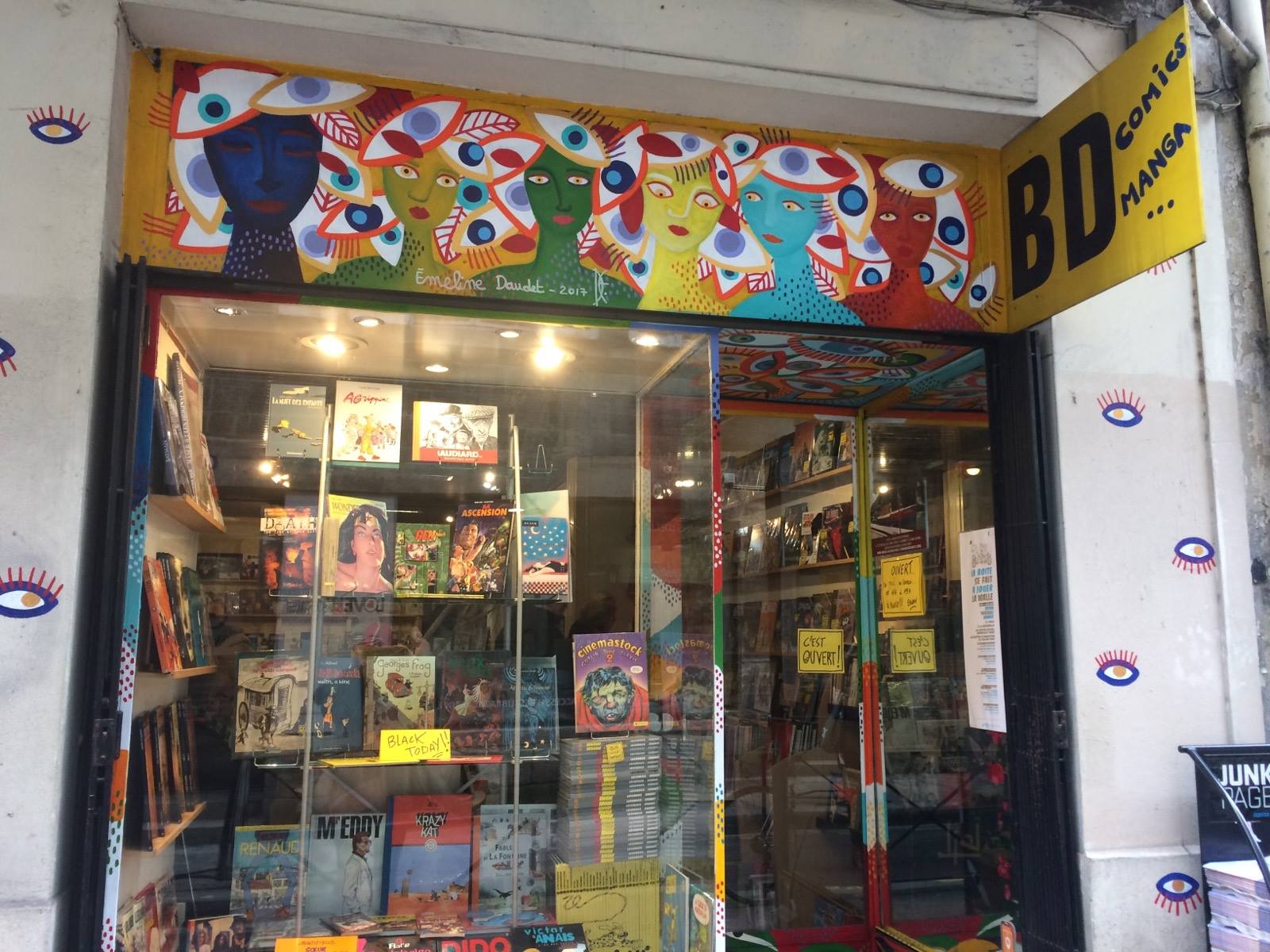 front comic book store DBD bordeaux france