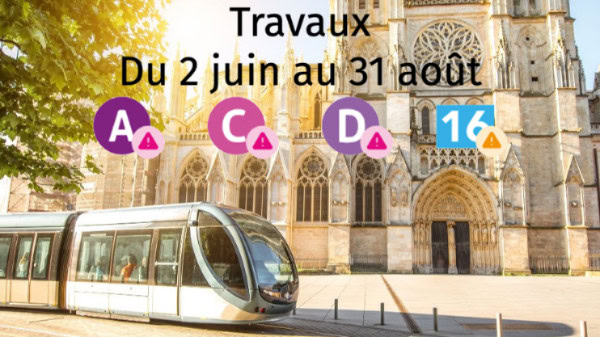 Travaux Tramway Bordeaux